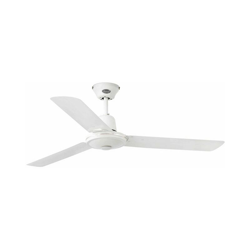 Ventilador de techo Faro Barcelona 33011 MINI INDUS blanco Faro Mini Indus Ventilador de Techo 92cm Blanco 3 Palas