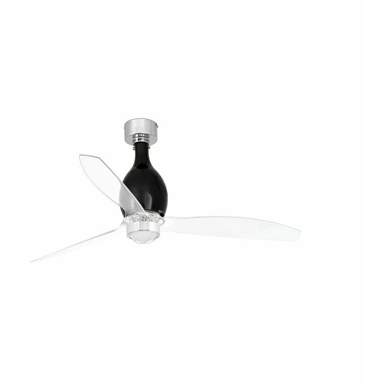 

Ventilador de techo Faro Barcelona 33026WP-10 MINI ETERFAN LED Smart Fan Negro Brillo