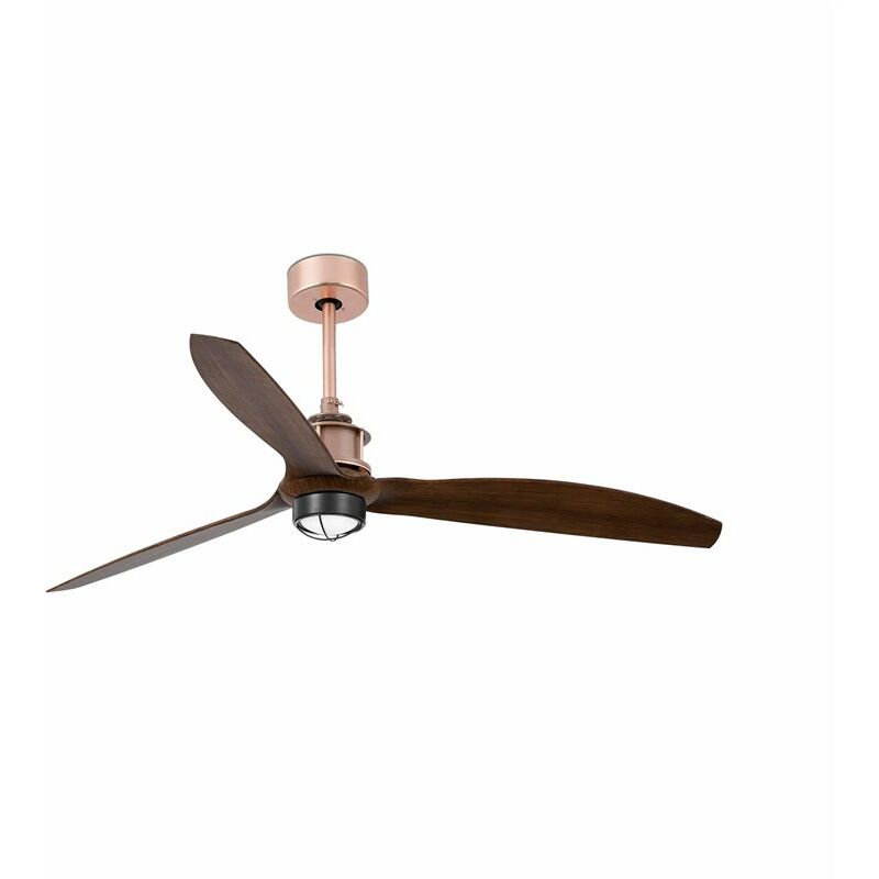 

Ventilador de techo Faro Barcelona 33399-10 JUSTFAN LED Cobre