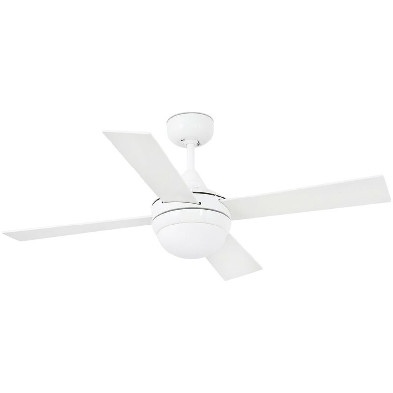 

Faro Barcelona - Ventilador de techo con luz Mini Icaria 33698 - BLANCO