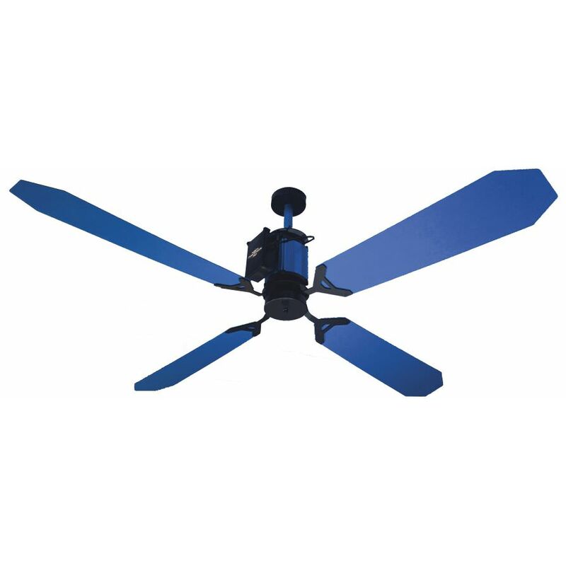 

Ventilador de techo azul GRAN TORINO cm 152xh30 Razzetti FAN-GTB-03