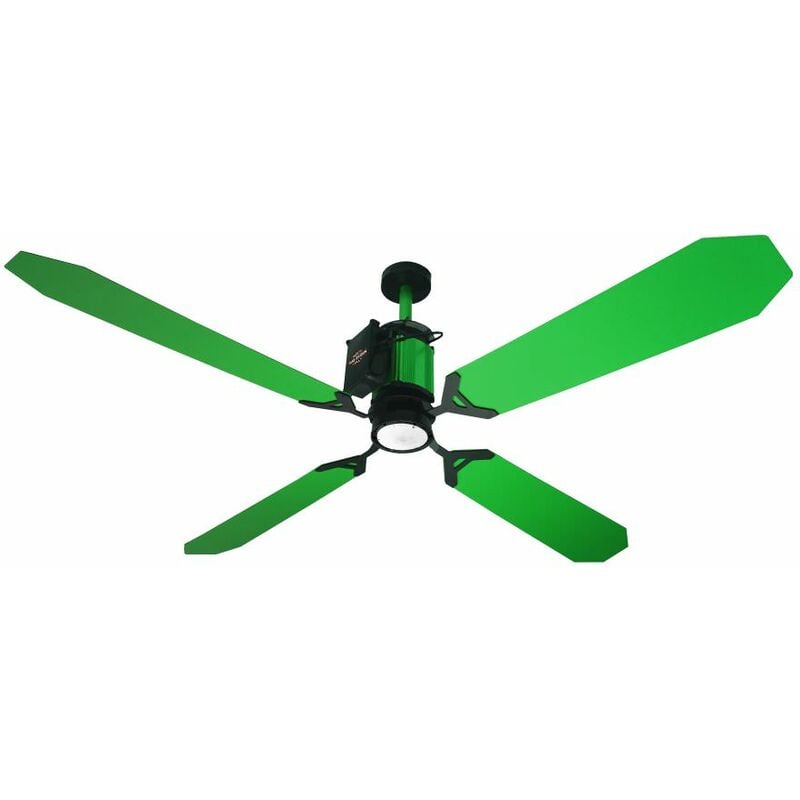 

Ventilador verde con luz led cm 152xh30 Razzetti FAN-GTV-04