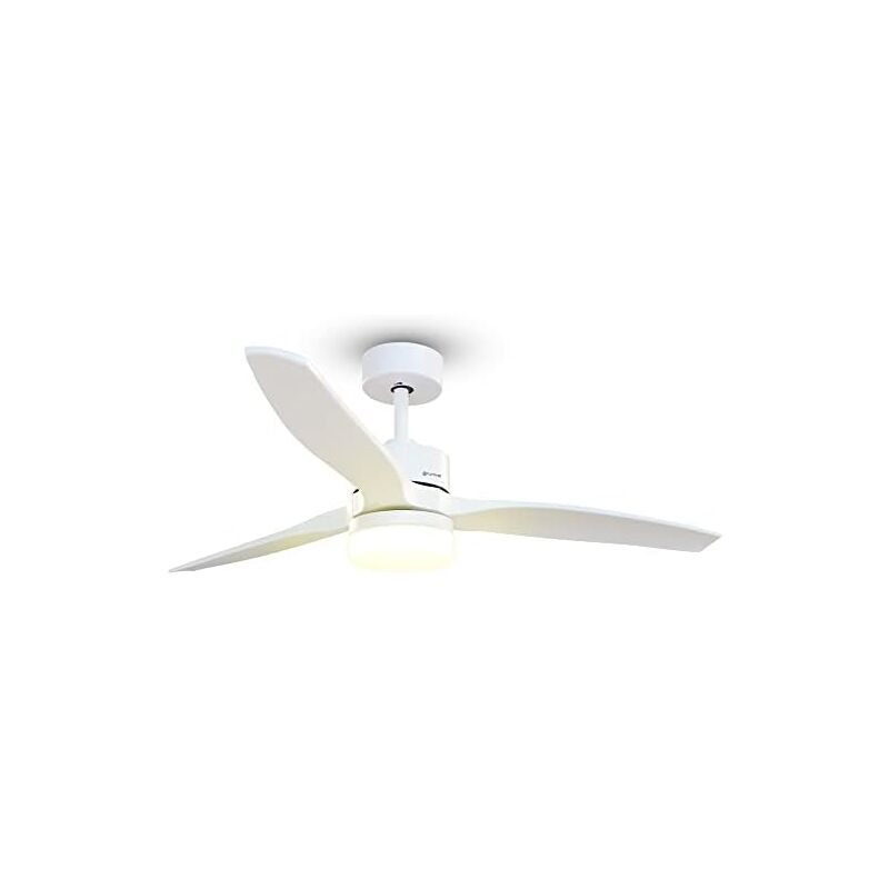 Grunkel - ventilateur de plafond withlight 24w 6 speed w/ timer white