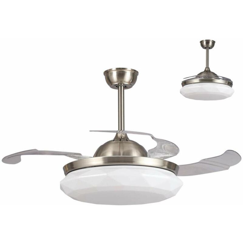 

Ventilador De Techo Led Alok R Ancho: X Largo: X Alto: 28 Cm ( Tija De 12.5 Cm