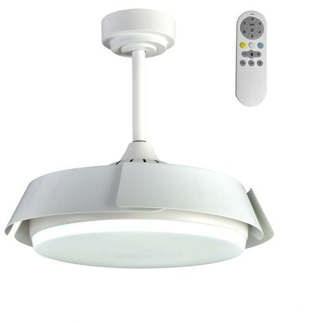 Ventilador de techo LED Batán Blanco 35W 3200lm CCT