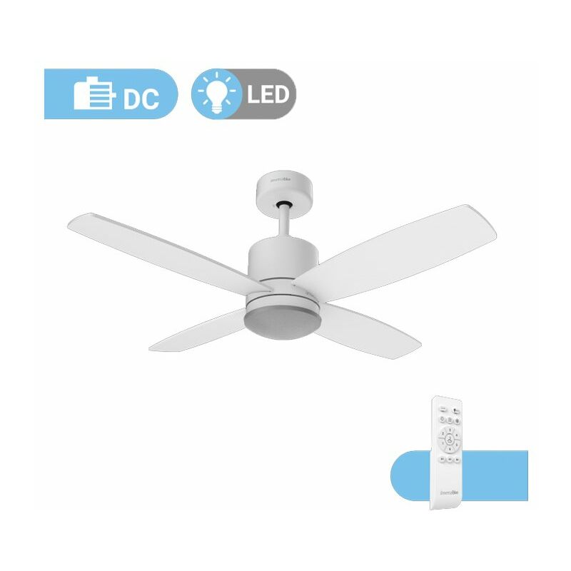 

Universal Blue - Ventilador de techo LED con mando motor DC 122cm Midi