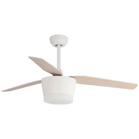 VENTILADOR DE TECHO LED KAWAI 18W BLANCO/HAYA