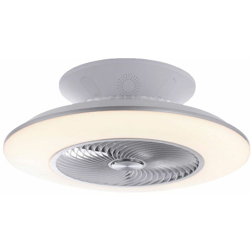 

Ventilador de techo LED luz de control remoto lámpara de luz diurna regulable temporizador de ventilador luces directas 14445-55