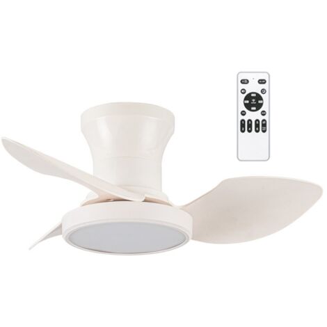 Ventilador de techo LED Milfero Blanco CCT Dim (20W)