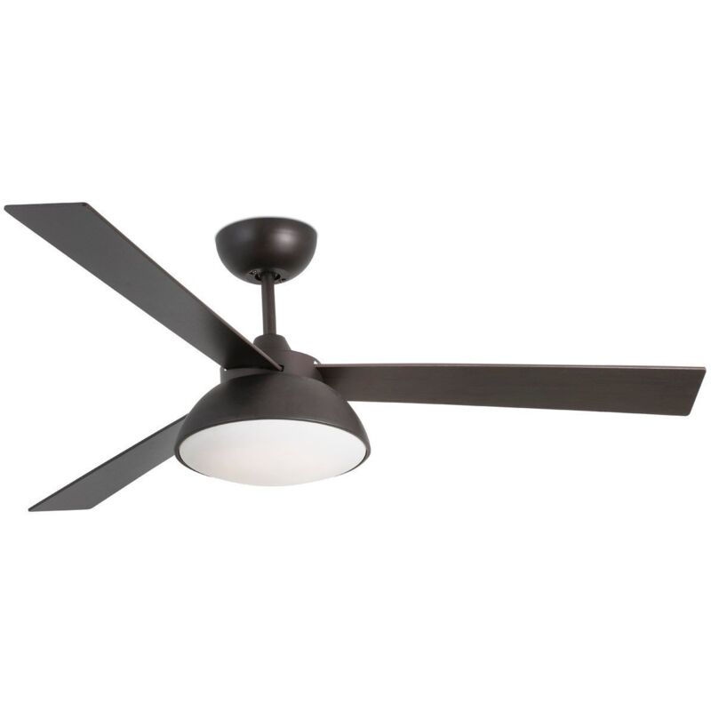

Faro Barcelona - Ventilador de techo con luz Rodas 33523 - MARRON OSCURO