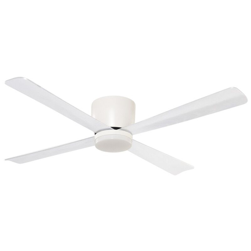 

Cristalrecord - Ventilador de techo LED Surat (15W) | Blanco