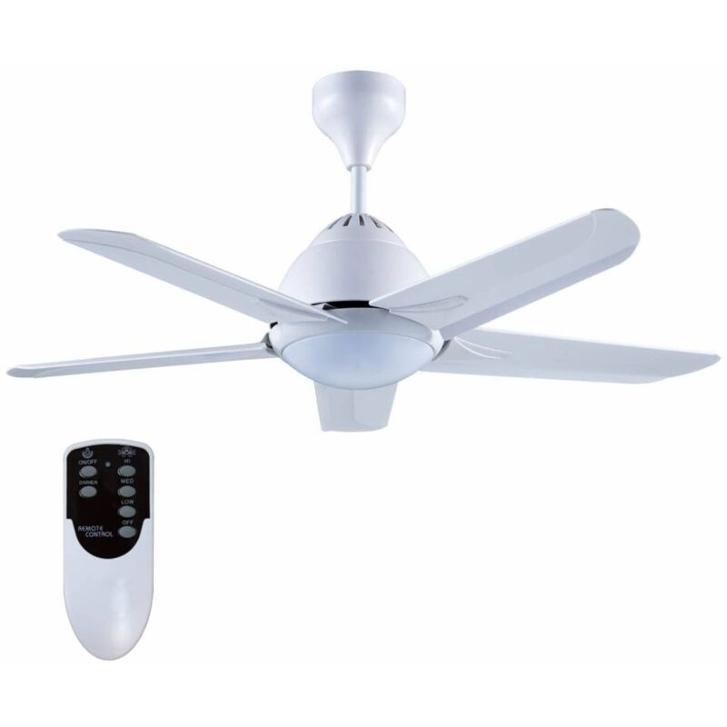 

Ventilador De Techo Led Vesper Marron Ancho: X Largo: X Alto: 40 Cm
