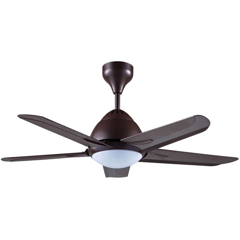 

Lúzete - Ventilador De Techo Led Vesper Marrón