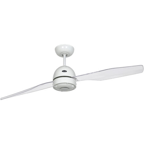 Ventilador de techo LIBELLE  con mando a distancia  cristal