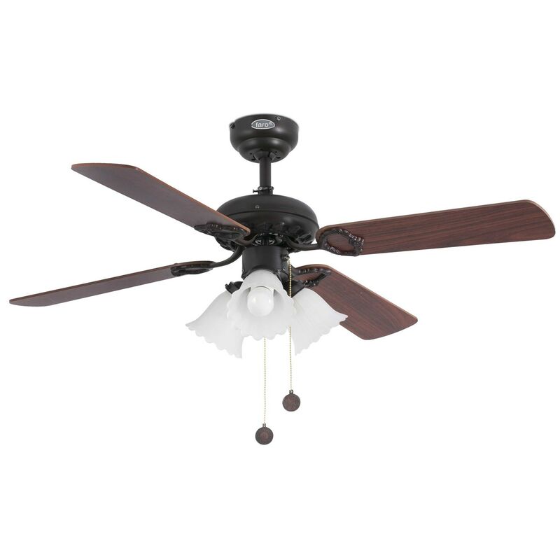 

Ventilador de techo con luz Lisboa 33102 - MARRON OSCURO