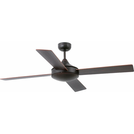 Ventilador de techo Mallorca Marrón con telecomando