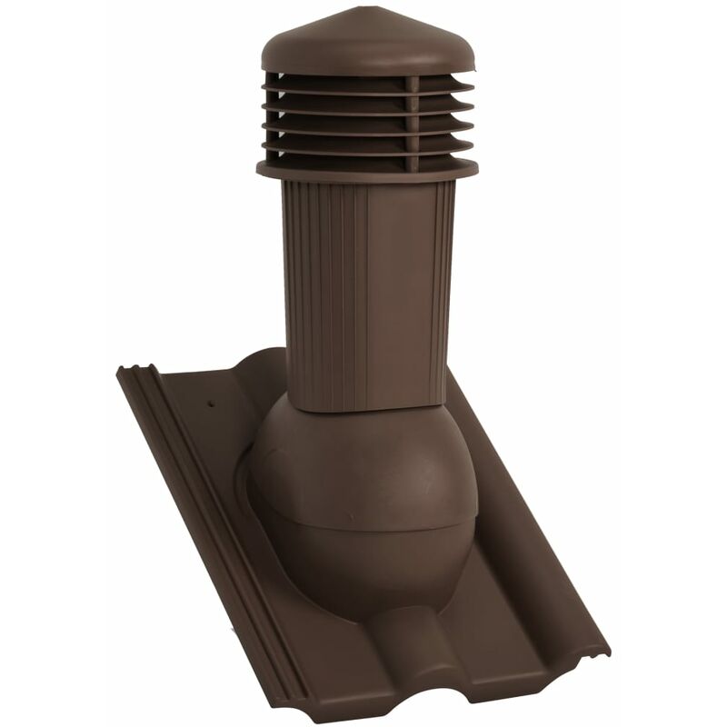 

Ventilador de techo marrón