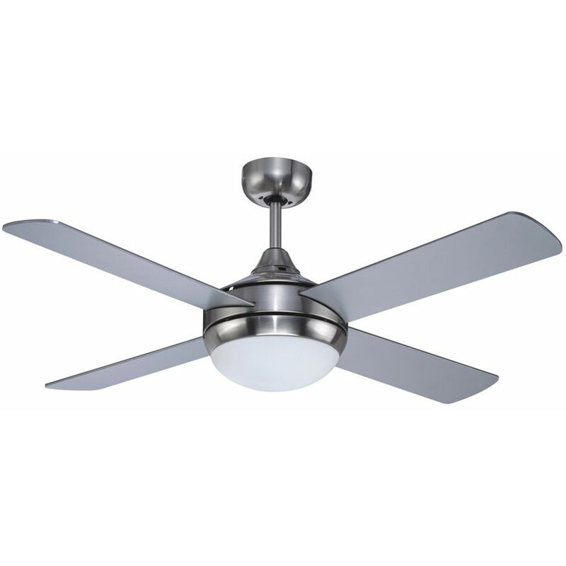 

Ventilador De Techo Con Luz Modelo Millar Níquel