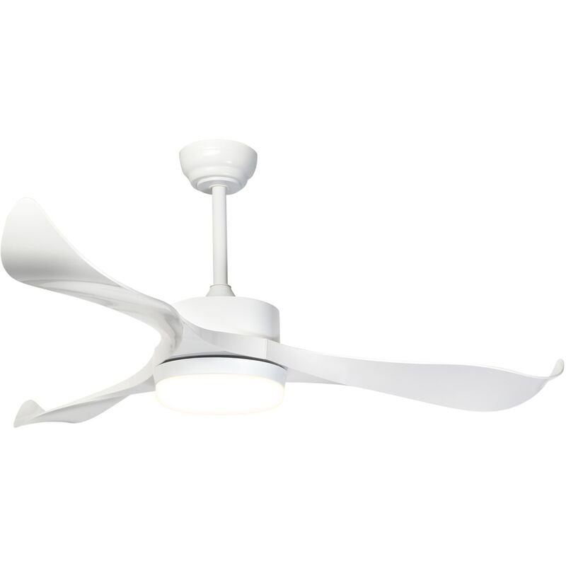 

Ventilador de techo motor DC 132cm LED 22W CCT Blanco
