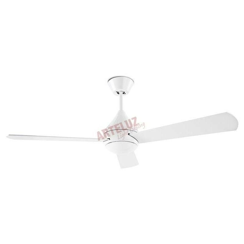 

Leds · C4 - Ventilador de techo blanco 132cm sin luz TUPAI motor DC. Mando a distancia incluido DE LEDS C-4