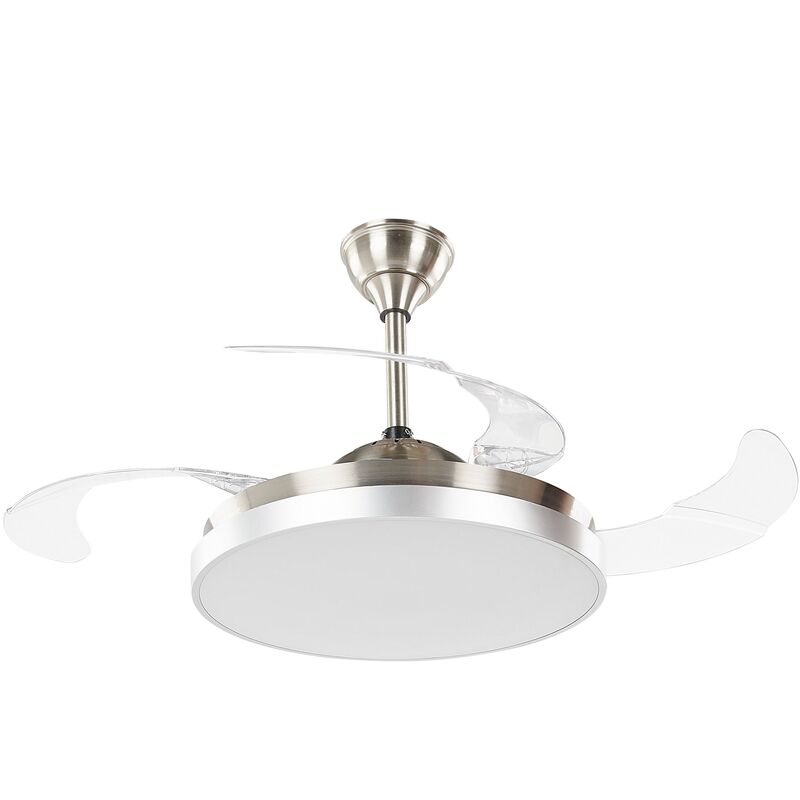 

Ventilador de techo plateado IBAR
