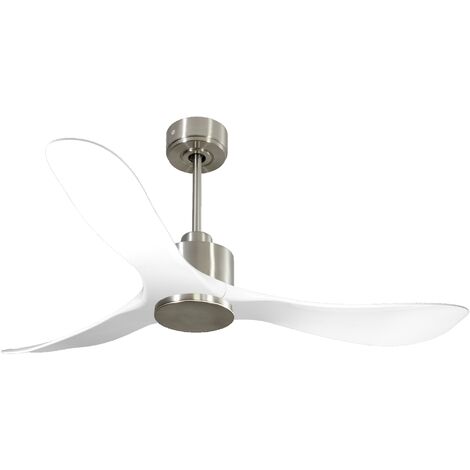 Ventilador de techo Reversible Termostato Wifi Motor DC Techos Inclinados Mando a Distancia Hypersilence Memoria