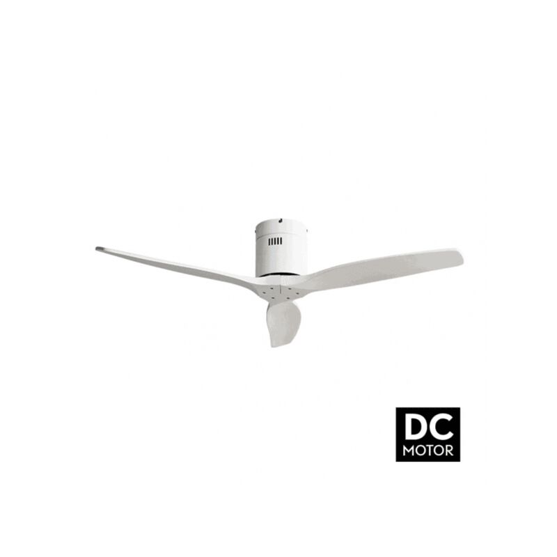 

Ventilador Dc Aguilon Blanco 3 Aspas Blancas 5 Velocidades C/remoto Temporizador 132 D