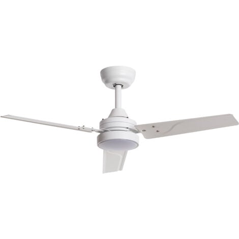 TECHBREY Ventilador de Techo Silencioso Vacker 105cm Motor DC Blanco