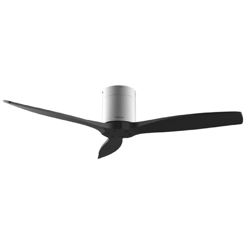 Cecotec Ventilador de techo sin luz EnergySilence Aero 5500 Aqua IronBlack Connected Cecotec