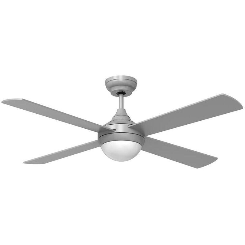 

Cristalrecord - Ventilador de techo LED Tempo (23W) | Plata
