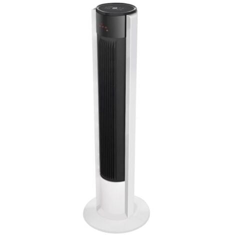Ventilador de Torre 26cm FM VTR-HC Negro, Blanco 45 W