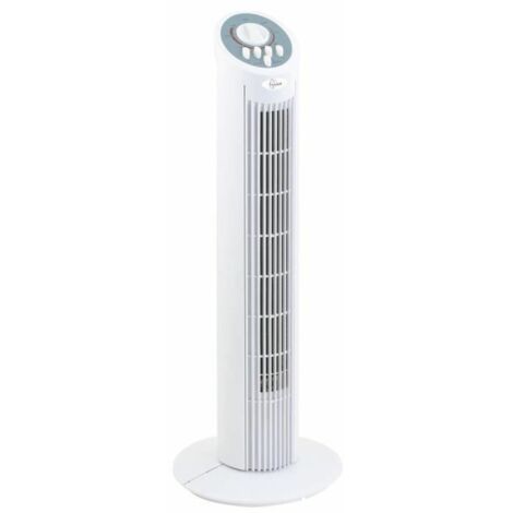 Ventilador de torre Farelek DAKOTA 74 cm blanco oscilante 50 W