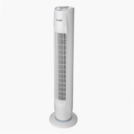 Ventilador de torre oscilante 45W Blanco