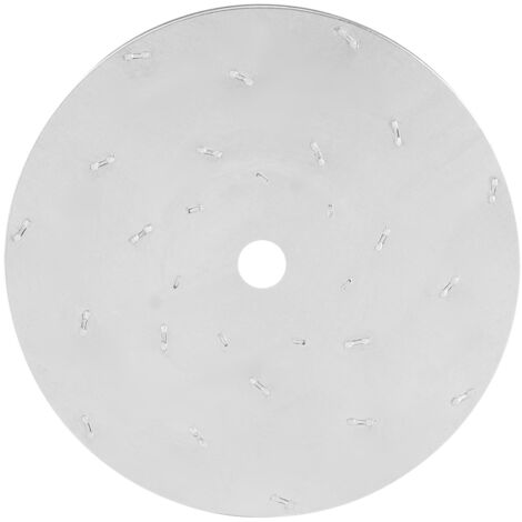 Ventilador del motor de la aspiradora – pieza de repuesto de aluminio – diámetro 87 mm – color plata – 1 unidad