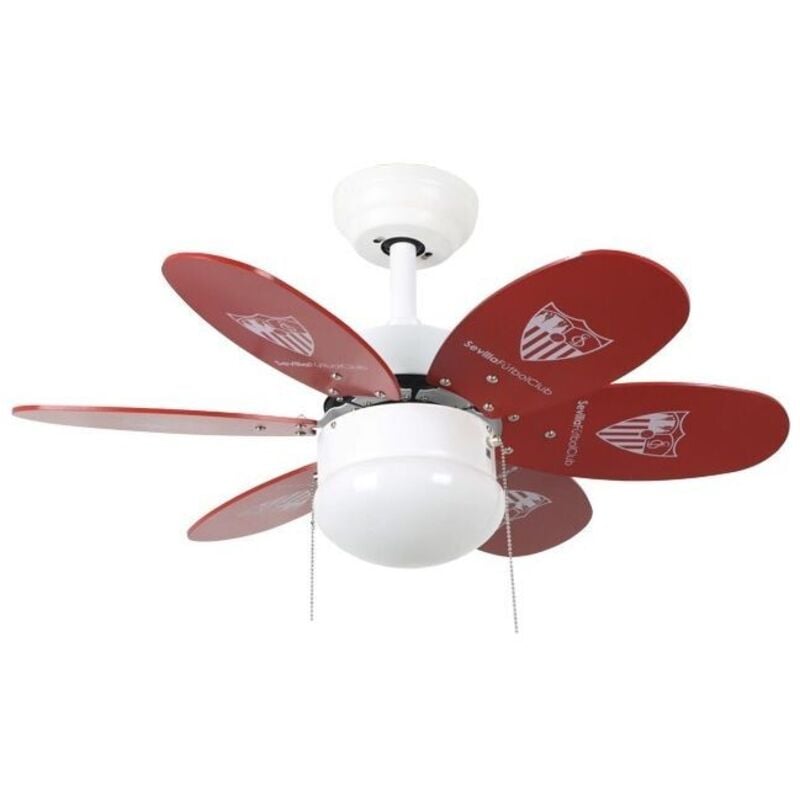 Bastilipo - ventilador techo sevilla fc 75CM 6A 60W c/luz