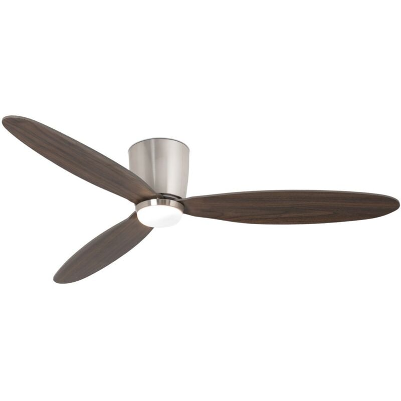 

Faro Barcelona - NIAS Ventilador de techo níquel mate con motor DC con luz - NIQUEL SATINADO