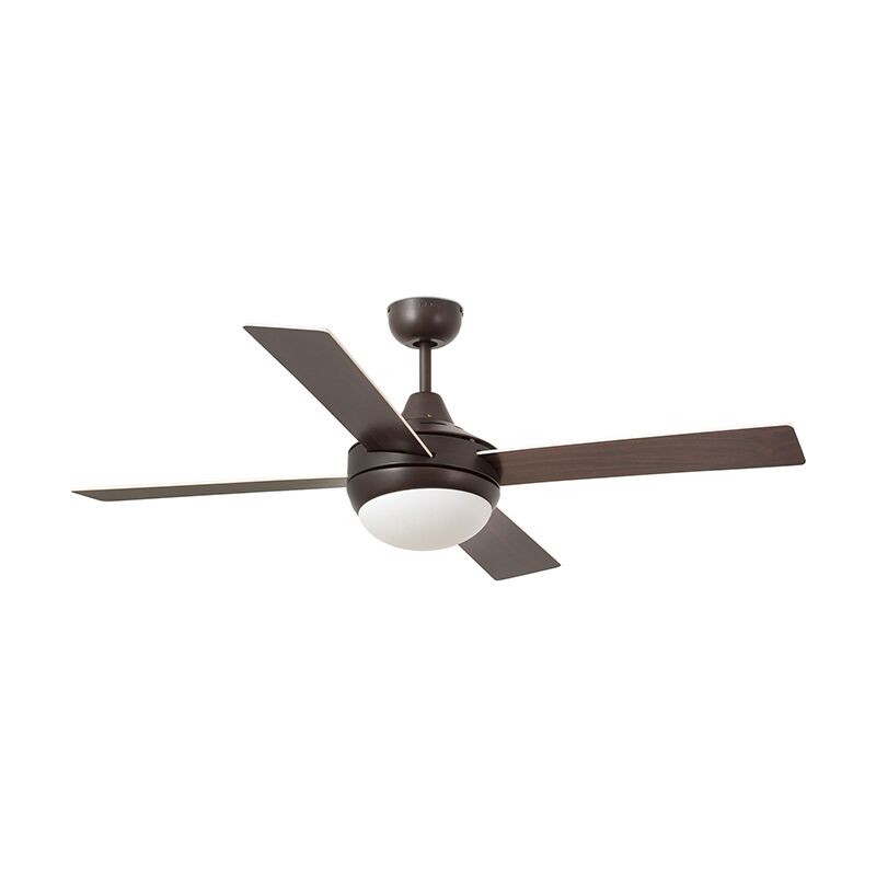 

Faro Barcelona - Ventilador de techo con luz Icaria 33702 - MARRON