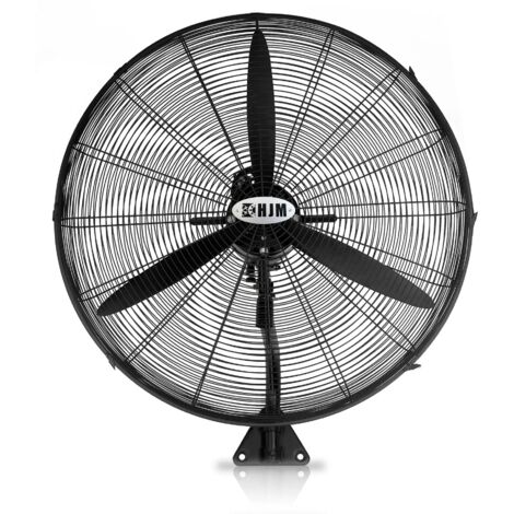 Ventilador Industrial de Pared VIP003,  210W, 75cm, Cabezal Orientable, 3 Velocidades