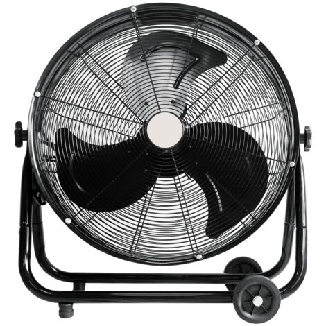 Ventilador Industrial de suelo AC Poniente 240W negro