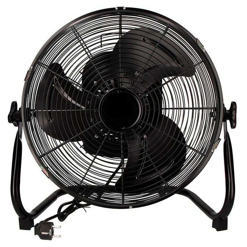 

Ventilador industrial de suelo oscilante 60W 40cm Black Series