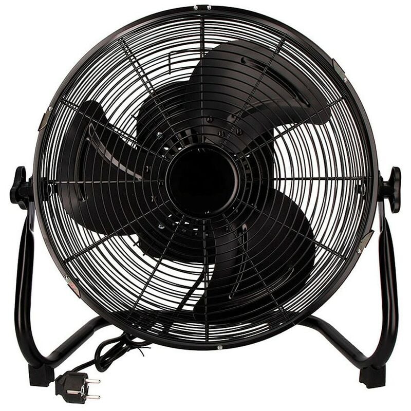

Ventilador industrial de suelo oscilante 70W 45cm Black Series