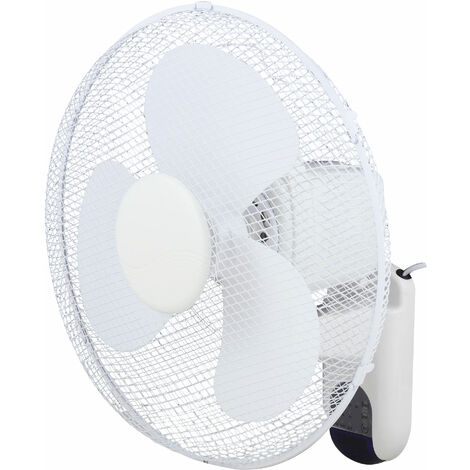 Ventilador kuken pared 45w mando distancia y temporizador