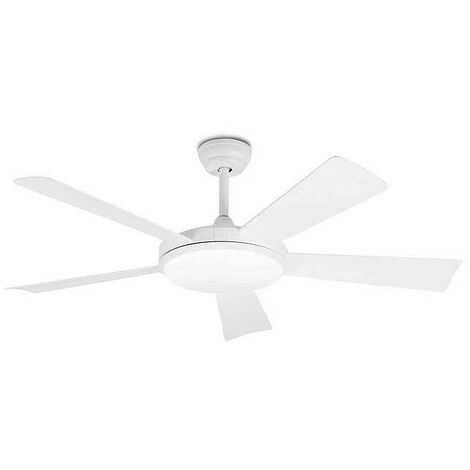 Ventilador led mando al mejor precio Cristal Record Mode Ventilador de Techo Blanco Motor DC 106cm