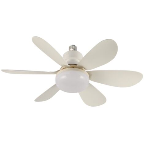 Ventilador LED Nikiya E27 CCT (18W) Blanco