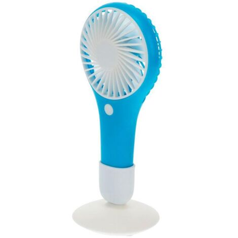 VENTILADOR MANO PILAS USB 20x9 CM