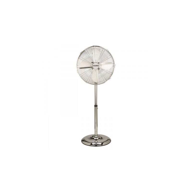 

Ventilador de pie 125 cm. de alto cromo - Maurer