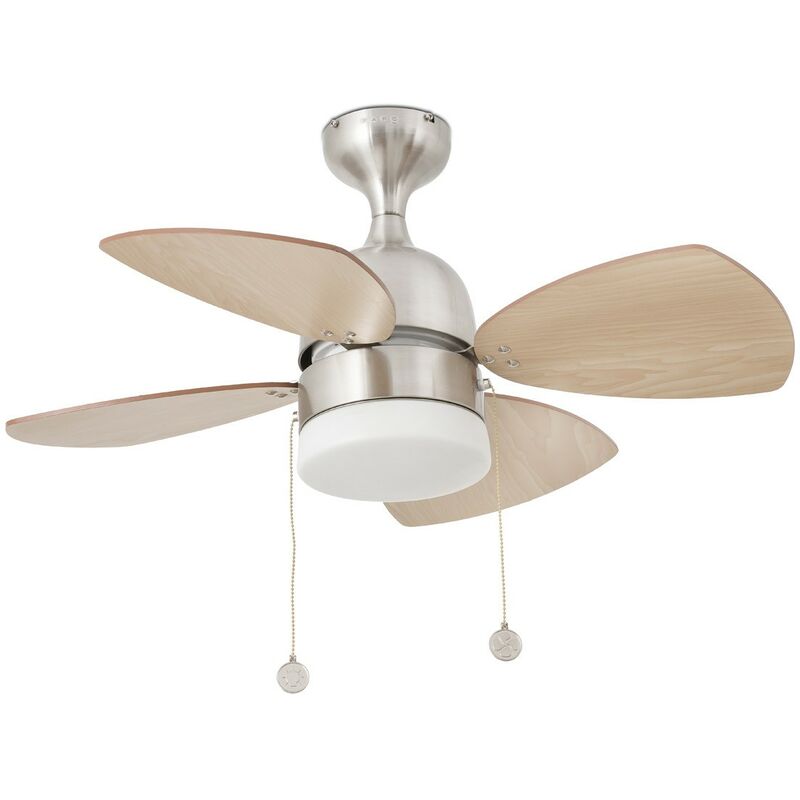

Ventilador de techo con luz Mediterraneo 33706 - NIQUEL MATE