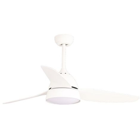 Ventilador Dc Led Niquel Y Madera Integrado 137cm Motor