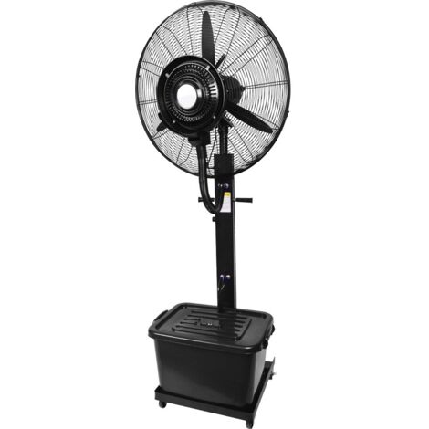 Ventilador nebulizador Diluvio motor AC 240W negro