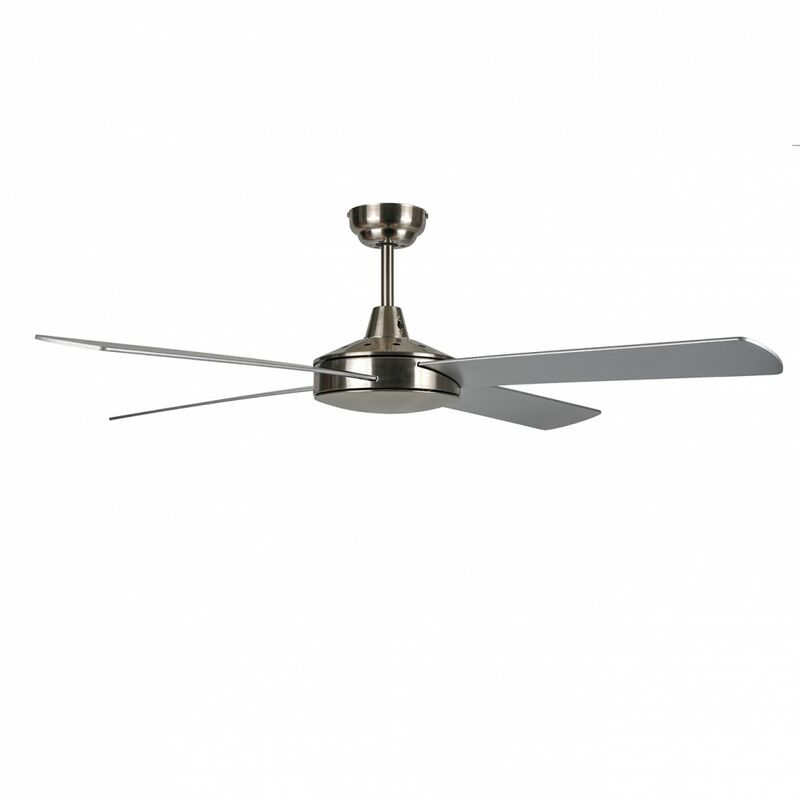 

Ventilador de techo industrial OSTRO sin luz, con mando . - Fabrilamp
